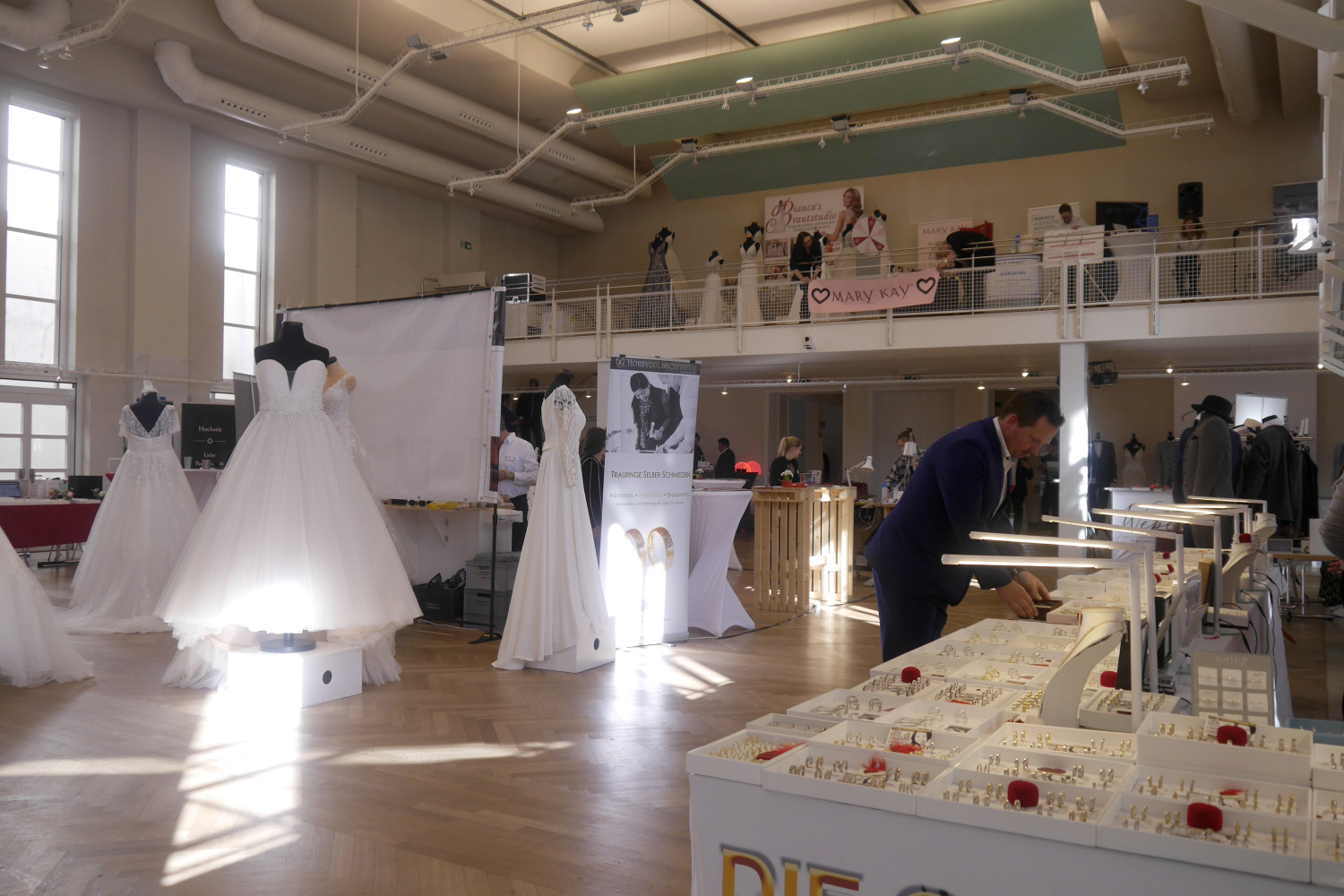 Hochzeitsmesse im großen Saal des EZ